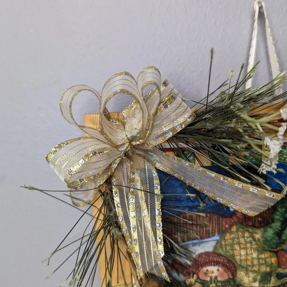 Snowman Christmas Trivet Hanging Decoration